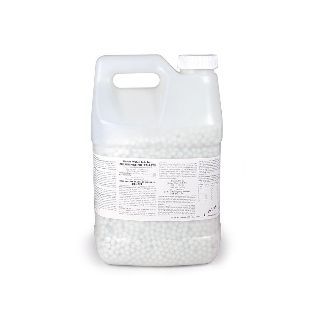 Better Water Chlorine 1g Pellet, 5 Lb /CASE OF 6