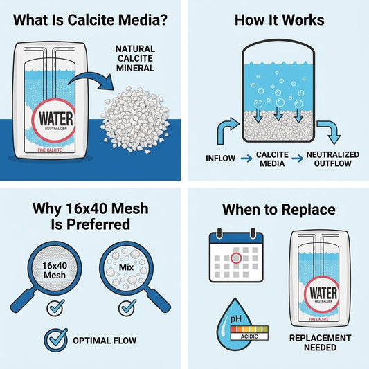 How Calcite Media Fixes Acidic Well Water | Raise Water pH Naturally