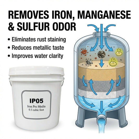 How to Remove Iron from Well Water Using Filtration Media