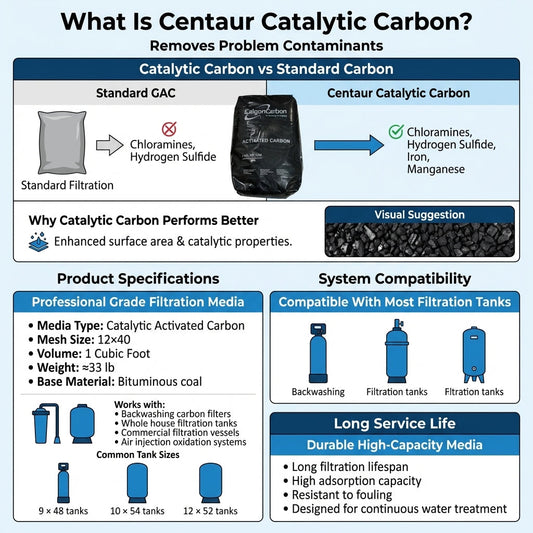 What Is Centaur Catalytic Carbon and Why Is It Used in Water Filtration?
