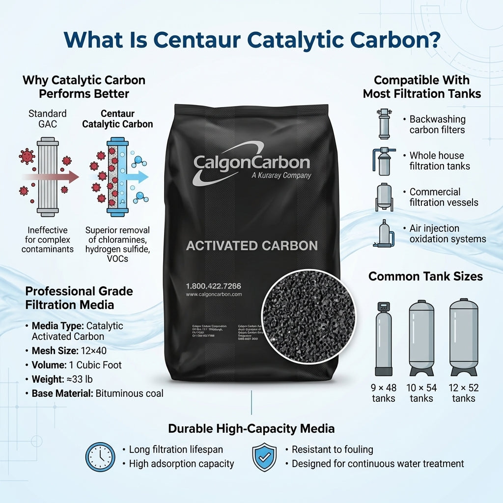 How Catalytic Carbon Removes Hydrogen Sulfide from Water