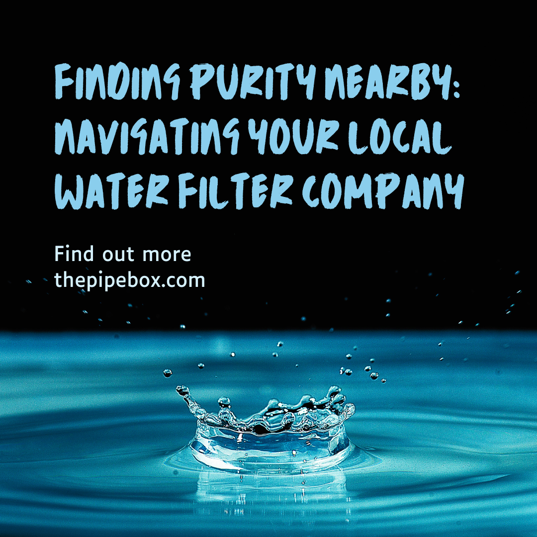 Finding Pure Bliss: Navigating the Waters with a Local Water Filter Company