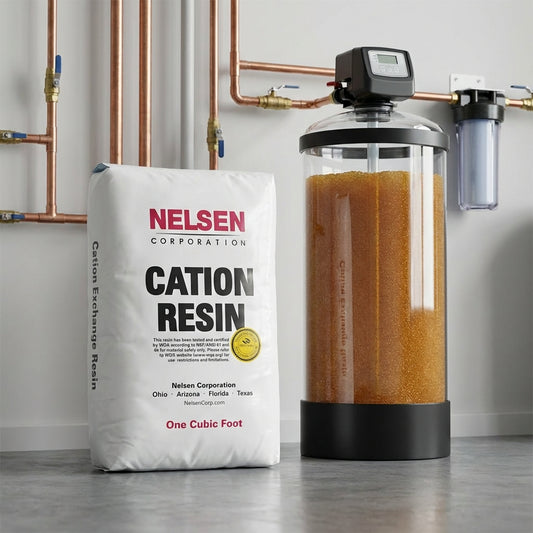 Cation Exchange Resin – 1 Cu Ft Box | CATION-100  High-Capacity Water Softener Resin for Residential &amp; Commercial Systems