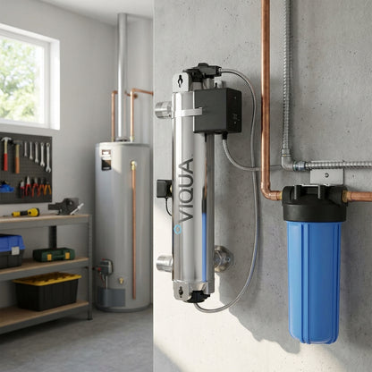 VIQUA PRO10 UV Water Disinfection System – NSF Class A | 10 GPM Whole-House UV Protection