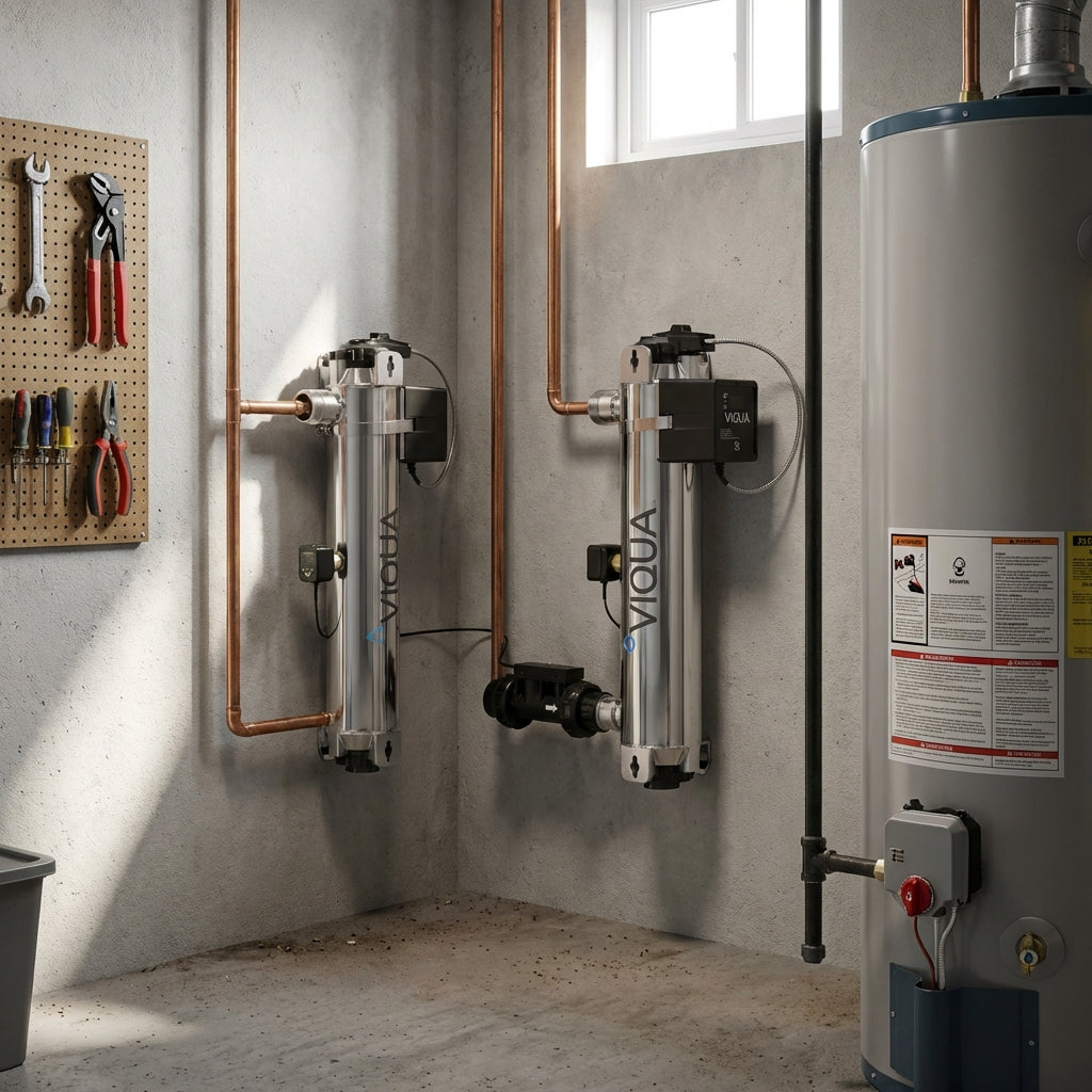 VIQUA PRO10 UV Water Disinfection System – NSF Class A | 10 GPM Whole-House UV Protection