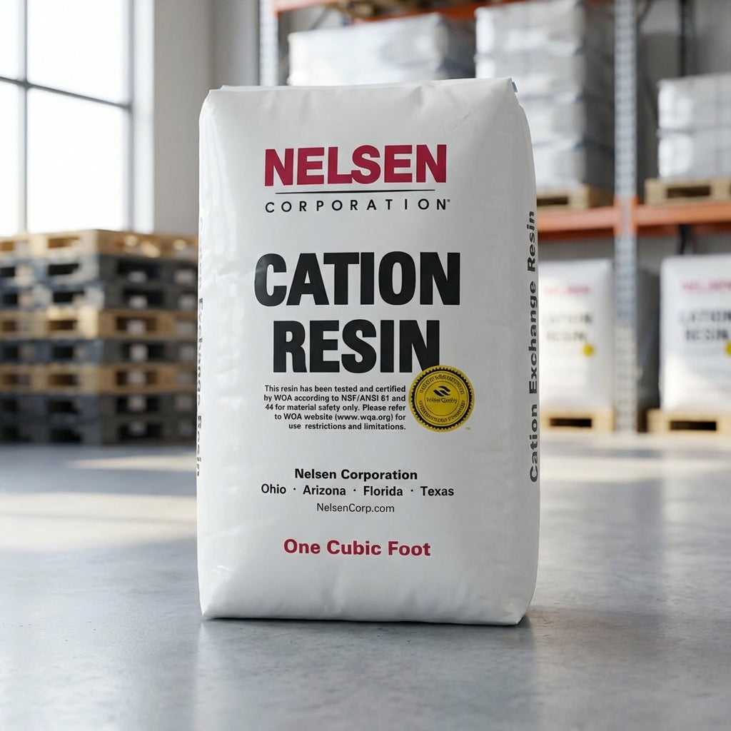 Cation Exchange Resin – 1 Cu Ft Box | CATION-100  High-Capacity Water Softener Resin for Residential &amp; Commercial Systems