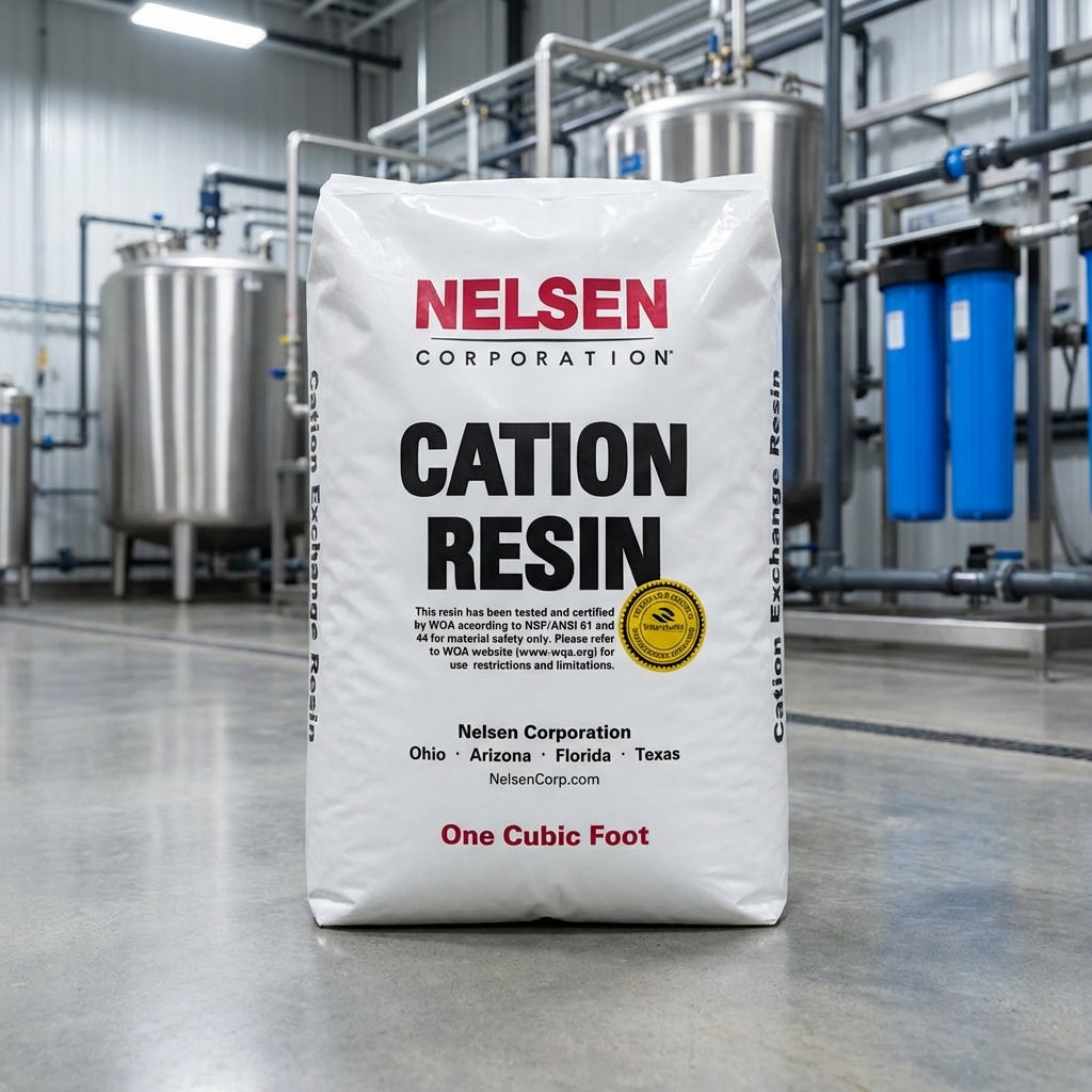 Cation Exchange Resin – 1 Cu Ft Box | CATION-100  High-Capacity Water Softener Resin for Residential &amp; Commercial Systems