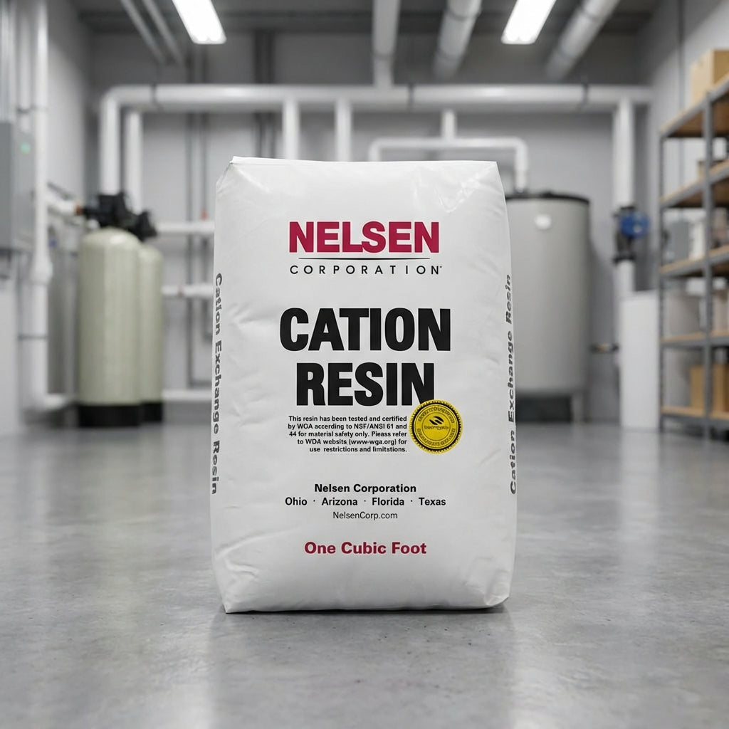 Cation Exchange Resin – 1 Cu Ft Box | CATION-100  High-Capacity Water Softener Resin for Residential &amp; Commercial Systems