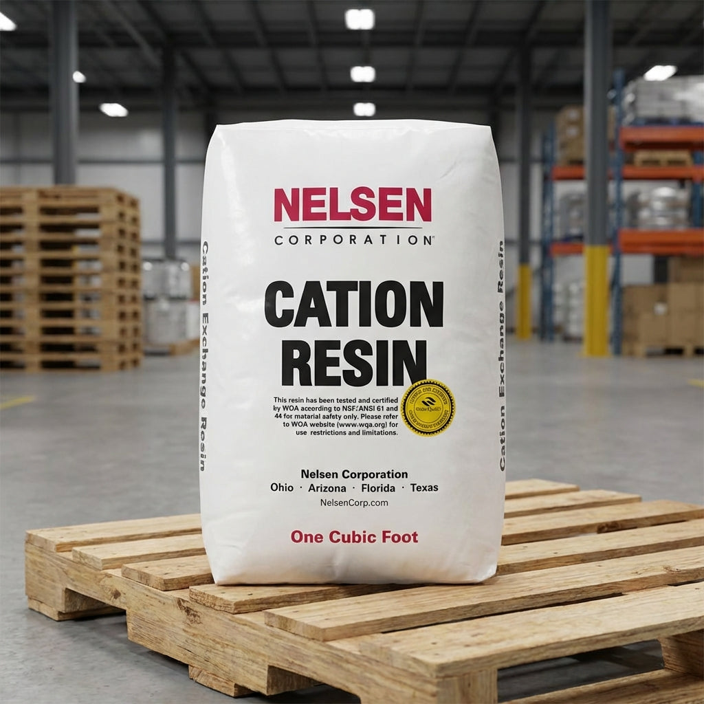 Cation Exchange Resin – 1 Cu Ft Box | CATION-100  High-Capacity Water Softener Resin for Residential &amp; Commercial Systems
