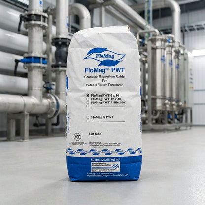 FloMag Magnesium Hydroxide Filter Media – 0.66 Cubic Foot Bag  High-Performance Media for Fast Water pH Correction