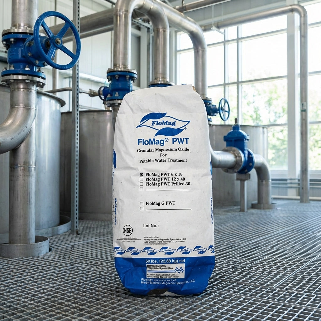 FloMag Magnesium Hydroxide Filter Media – 0.66 Cubic Foot Bag  High-Performance Media for Fast Water pH Correction