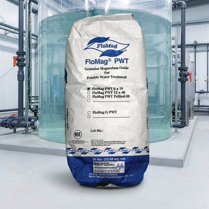 FloMag Magnesium Hydroxide Filter Media – 0.66 Cubic Foot Bag  High-Performance Media for Fast Water pH Correction