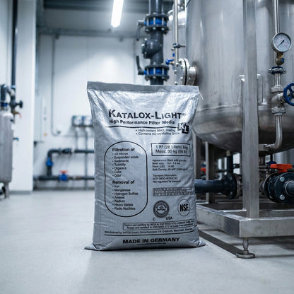 Katalox Light Filter Media – 0.5 Cu Ft Box (KATALOX-50-BOX)  High-Capacity Iron, Sulfur &amp; Manganese Removal Media
