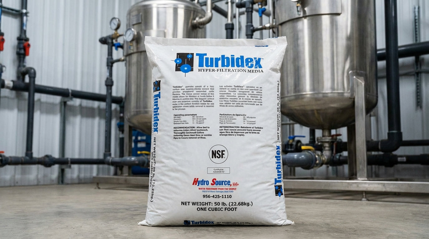 Turbidex™ High-Efficiency Filtration Media – Advanced Turbidity &amp; Sediment Removal-Free Delivery