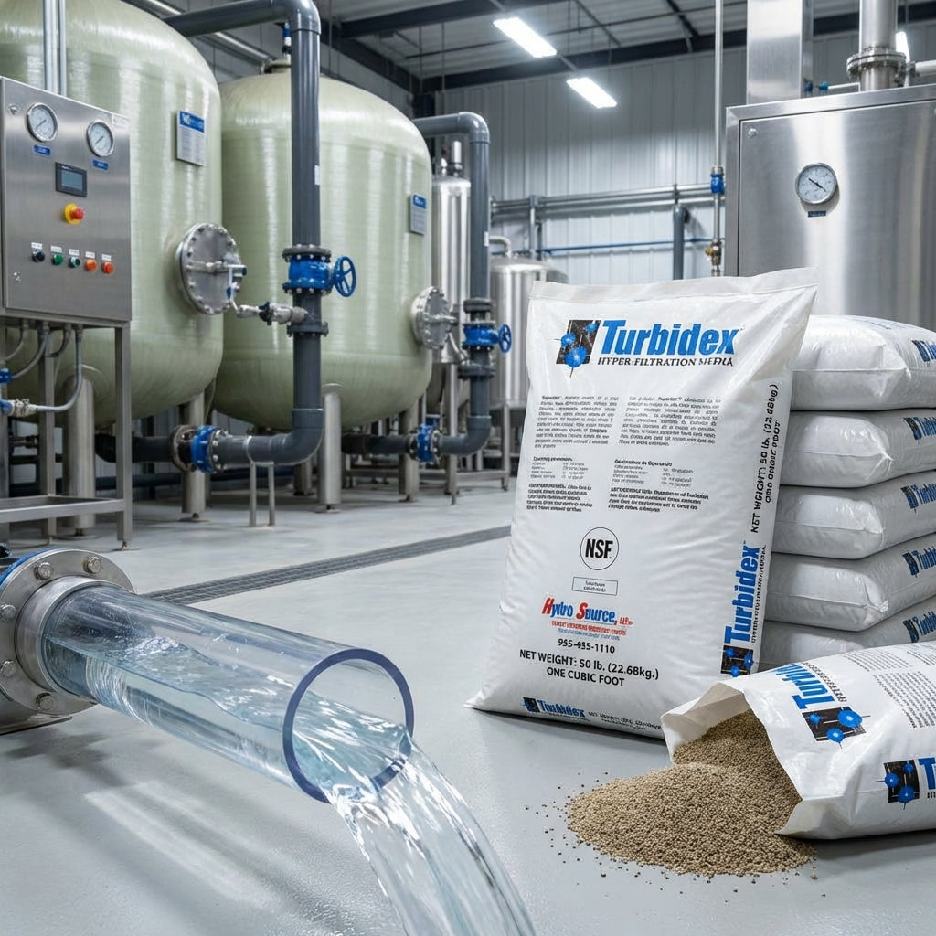 Turbidex™ High-Efficiency Filtration Media – Advanced Turbidity &amp; Sediment Removal-Free Delivery