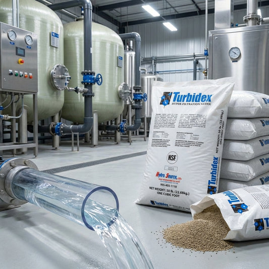 Turbidex™ High-Efficiency Filtration Media – Advanced Turbidity &amp; Sediment Removal-Free Delivery