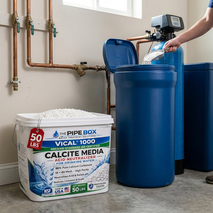 VICAL® 1000 Calcite Media – 16x40 Mesh – NSF 60 – 50 lb