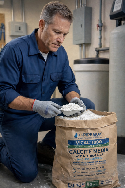 VICAL® 1000 Calcite Media – 16x40 Mesh – NSF 60 – 50 lb