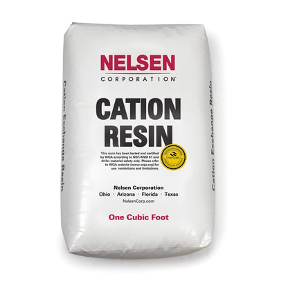 Cation Exchange Resin – 1 Cu Ft Box | CATION-100  High-Capacity Water Softener Resin for Residential &amp; Commercial Systems
